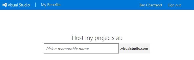 VSTS getting started